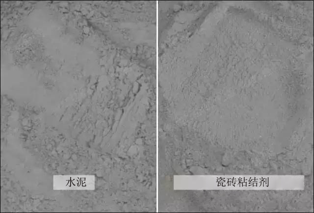 水泥與瓷磚粘結(jié)劑對(duì)比