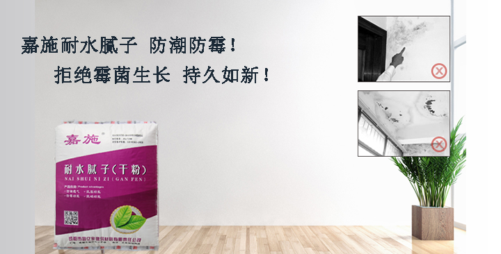 嘉施耐水膩子防潮防霉
